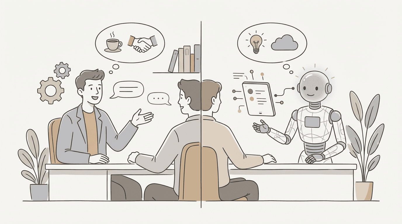 AI Career Coach vs Human Career Coach: What's Actually Different